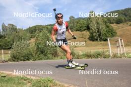 27.08.2023, Brezno-Osrblie, Slovakia (SVK): Anna Nedza-Kubiniec (POL) - IBU Summer Biathlon World Championships, pursuit junior women, Brezno-Osrblie (SVK). www.nordicfocus.com. © Manzoni/NordicFocus. Every downloaded picture is fee-liable.