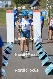 27.08.2023, Brezno-Osrblie, Slovakia (SVK): Valentina Dimitrova (BUL) - IBU Summer Biathlon World Championships, pursuit junior women, Brezno-Osrblie (SVK). www.nordicfocus.com. © Manzoni/NordicFocus. Every downloaded picture is fee-liable.