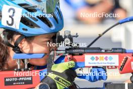 27.08.2023, Brezno-Osrblie, Slovakia (SVK): Valentina Dimitrova (BUL) - IBU Summer Biathlon World Championships, pursuit junior women, Brezno-Osrblie (SVK). www.nordicfocus.com. © Manzoni/NordicFocus. Every downloaded picture is fee-liable.