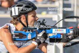 27.08.2023, Brezno-Osrblie, Slovakia (SVK): Lora Hristova (BUL) - IBU Summer Biathlon World Championships, pursuit junior women, Brezno-Osrblie (SVK). www.nordicfocus.com. © Manzoni/NordicFocus. Every downloaded picture is fee-liable.