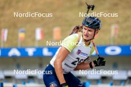 26.08.2023, Brezno-Osrblie, Slovakia (SVK): Vitalii Mandzyn (UKR) - IBU Summer Biathlon World Championships, sprint junior men, Brezno-Osrblie (SVK). www.nordicfocus.com. © Manzoni/NordicFocus. Every downloaded picture is fee-liable.