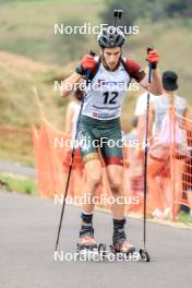 26.08.2023, Brezno-Osrblie, Slovakia (SVK): Darius Dinda (LTU) - IBU Summer Biathlon World Championships, sprint junior men, Brezno-Osrblie (SVK). www.nordicfocus.com. © Manzoni/NordicFocus. Every downloaded picture is fee-liable.