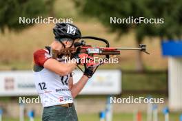 26.08.2023, Brezno-Osrblie, Slovakia (SVK): Darius Dinda (LTU) - IBU Summer Biathlon World Championships, sprint junior men, Brezno-Osrblie (SVK). www.nordicfocus.com. © Manzoni/NordicFocus. Every downloaded picture is fee-liable.