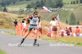 26.08.2023, Brezno-Osrblie, Slovakia (SVK): Nikita Cigak (LTU) - IBU Summer Biathlon World Championships, sprint junior men, Brezno-Osrblie (SVK). www.nordicfocus.com. © Manzoni/NordicFocus. Every downloaded picture is fee-liable.