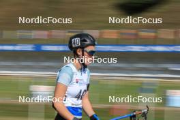 26.08.2023, Brezno-Osrblie, Slovakia (SVK): Milana Geneva (KAZ) - IBU Summer Biathlon World Championships, sprint junior women, Brezno-Osrblie (SVK). www.nordicfocus.com. © Manzoni/NordicFocus. Every downloaded picture is fee-liable.