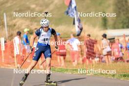 26.08.2023, Brezno-Osrblie, Slovakia (SVK): Kseniia Prykhodko (UKR) - IBU Summer Biathlon World Championships, sprint junior women, Brezno-Osrblie (SVK). www.nordicfocus.com. © Manzoni/NordicFocus. Every downloaded picture is fee-liable.