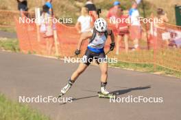 26.08.2023, Brezno-Osrblie, Slovakia (SVK): Mihaela Danoska (MKD) - IBU Summer Biathlon World Championships, sprint junior women, Brezno-Osrblie (SVK). www.nordicfocus.com. © Manzoni/NordicFocus. Every downloaded picture is fee-liable.