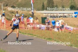 26.08.2023, Brezno-Osrblie, Slovakia (SVK): Shawna Pendry (GBR) - IBU Summer Biathlon World Championships, sprint junior women, Brezno-Osrblie (SVK). www.nordicfocus.com. © Manzoni/NordicFocus. Every downloaded picture is fee-liable.