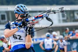 26.08.2023, Brezno-Osrblie, Slovakia (SVK): Oskar Brandt (SWE) - IBU Summer Biathlon World Championships, sprint men, Brezno-Osrblie (SVK). www.nordicfocus.com. © Manzoni/NordicFocus. Every downloaded picture is fee-liable.