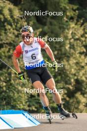 26.08.2023, Brezno-Osrblie, Slovakia (SVK): Wojciech Skorusa (POL) - IBU Summer Biathlon World Championships, sprint men, Brezno-Osrblie (SVK). www.nordicfocus.com. © Manzoni/NordicFocus. Every downloaded picture is fee-liable.