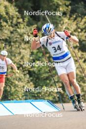 26.08.2023, Brezno-Osrblie, Slovakia (SVK): Anton Sinapov (BUL) - IBU Summer Biathlon World Championships, sprint men, Brezno-Osrblie (SVK). www.nordicfocus.com. © Manzoni/NordicFocus. Every downloaded picture is fee-liable.