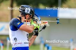 26.08.2023, Brezno-Osrblie, Slovakia (SVK): Ruslan Tkalenko (UKR) - IBU Summer Biathlon World Championships, sprint men, Brezno-Osrblie (SVK). www.nordicfocus.com. © Manzoni/NordicFocus. Every downloaded picture is fee-liable.