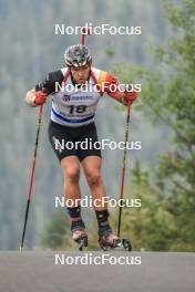 26.08.2023, Brezno-Osrblie, Slovakia (SVK): Florent Claude (BEL) - IBU Summer Biathlon World Championships, sprint men, Brezno-Osrblie (SVK). www.nordicfocus.com. © Manzoni/NordicFocus. Every downloaded picture is fee-liable.