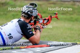 26.08.2023, Brezno-Osrblie, Slovakia (SVK): Florent Claude (BEL) - IBU Summer Biathlon World Championships, sprint men, Brezno-Osrblie (SVK). www.nordicfocus.com. © Manzoni/NordicFocus. Every downloaded picture is fee-liable.