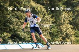 26.08.2023, Brezno-Osrblie, Slovakia (SVK): Anton Dudchenko (UKR) - IBU Summer Biathlon World Championships, sprint men, Brezno-Osrblie (SVK). www.nordicfocus.com. © Manzoni/NordicFocus. Every downloaded picture is fee-liable.