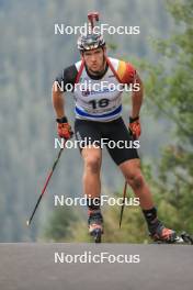 26.08.2023, Brezno-Osrblie, Slovakia (SVK): Florent Claude (BEL) - IBU Summer Biathlon World Championships, sprint men, Brezno-Osrblie (SVK). www.nordicfocus.com. © Manzoni/NordicFocus. Every downloaded picture is fee-liable.