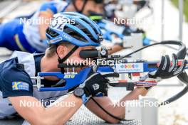 26.08.2023, Brezno-Osrblie, Slovakia (SVK): Oskar Brandt (SWE) - IBU Summer Biathlon World Championships, sprint men, Brezno-Osrblie (SVK). www.nordicfocus.com. © Manzoni/NordicFocus. Every downloaded picture is fee-liable.