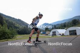 26.08.2023, Brezno-Osrblie, Slovakia (SVK): Roberto Piqueras Garcia (ESP) - IBU Summer Biathlon World Championships, sprint men, Brezno-Osrblie (SVK). www.nordicfocus.com. © Manzoni/NordicFocus. Every downloaded picture is fee-liable.