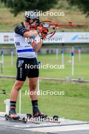 26.08.2023, Brezno-Osrblie, Slovakia (SVK): Florent Claude (BEL) - IBU Summer Biathlon World Championships, sprint men, Brezno-Osrblie (SVK). www.nordicfocus.com. © Manzoni/NordicFocus. Every downloaded picture is fee-liable.