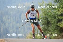 26.08.2023, Brezno-Osrblie, Slovakia (SVK): Vytautas Strolia (LTU) - IBU Summer Biathlon World Championships, sprint men, Brezno-Osrblie (SVK). www.nordicfocus.com. © Manzoni/NordicFocus. Every downloaded picture is fee-liable.