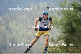 26.08.2023, Brezno-Osrblie, Slovakia (SVK): Jesper Nelin (SWE) - IBU Summer Biathlon World Championships, sprint men, Brezno-Osrblie (SVK). www.nordicfocus.com. © Manzoni/NordicFocus. Every downloaded picture is fee-liable.