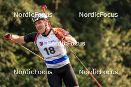 26.08.2023, Brezno-Osrblie, Slovakia (SVK): Florent Claude (BEL) - IBU Summer Biathlon World Championships, sprint men, Brezno-Osrblie (SVK). www.nordicfocus.com. © Manzoni/NordicFocus. Every downloaded picture is fee-liable.