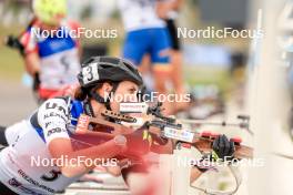 26.08.2023, Brezno-Osrblie, Slovakia (SVK): Tuuli Tomingas (EST) - IBU Summer Biathlon World Championships, sprint women, Brezno-Osrblie (SVK). www.nordicfocus.com. © Manzoni/NordicFocus. Every downloaded picture is fee-liable.