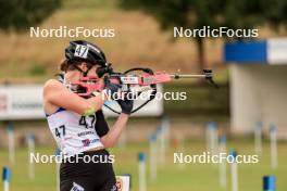 26.08.2023, Brezno-Osrblie, Slovakia (SVK): Hanna-Brita Kaasik (EST) - IBU Summer Biathlon World Championships, sprint women, Brezno-Osrblie (SVK). www.nordicfocus.com. © Manzoni/NordicFocus. Every downloaded picture is fee-liable.