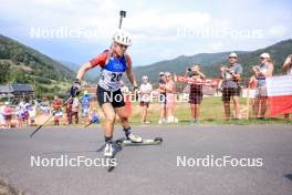 26.08.2023, Brezno-Osrblie, Slovakia (SVK): Tereza Vobornikova (CZE) - IBU Summer Biathlon World Championships, sprint women, Brezno-Osrblie (SVK). www.nordicfocus.com. © Manzoni/NordicFocus. Every downloaded picture is fee-liable.