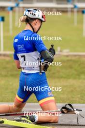 26.08.2023, Brezno-Osrblie, Slovakia (SVK): Anastasia Tolmacheva (ROU) - IBU Summer Biathlon World Championships, sprint women, Brezno-Osrblie (SVK). www.nordicfocus.com. © Manzoni/NordicFocus. Every downloaded picture is fee-liable.