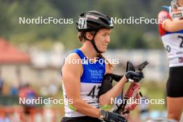 26.08.2023, Brezno-Osrblie, Slovakia (SVK): Hanna-Brita Kaasik (EST) - IBU Summer Biathlon World Championships, sprint women, Brezno-Osrblie (SVK). www.nordicfocus.com. © Manzoni/NordicFocus. Every downloaded picture is fee-liable.