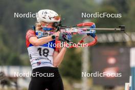 26.08.2023, Brezno-Osrblie, Slovakia (SVK): Marketa Davidova (CZE) - IBU Summer Biathlon World Championships, sprint women, Brezno-Osrblie (SVK). www.nordicfocus.com. © Manzoni/NordicFocus. Every downloaded picture is fee-liable.