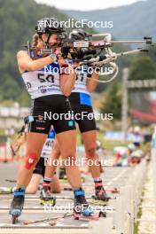 26.08.2023, Brezno-Osrblie, Slovakia (SVK): Stefanie Scherer (GER) - IBU Summer Biathlon World Championships, sprint women, Brezno-Osrblie (SVK). www.nordicfocus.com. © Manzoni/NordicFocus. Every downloaded picture is fee-liable.