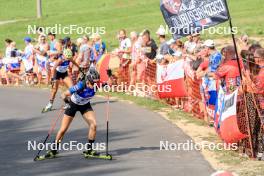 26.08.2023, Brezno-Osrblie, Slovakia (SVK): Maria Remenova (SVK) - IBU Summer Biathlon World Championships, sprint women, Brezno-Osrblie (SVK). www.nordicfocus.com. © Manzoni/NordicFocus. Every downloaded picture is fee-liable.