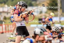 26.08.2023, Brezno-Osrblie, Slovakia (SVK): Jessica Jislova (CZE) - IBU Summer Biathlon World Championships, sprint women, Brezno-Osrblie (SVK). www.nordicfocus.com. © Manzoni/NordicFocus. Every downloaded picture is fee-liable.