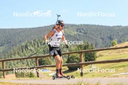 24.08.2023, Brezno-Osrblie, Slovakia (SVK): Konrad Badacz (POL) - IBU Summer Biathlon World Championships, super sprint junior men, Brezno-Osrblie (SVK). www.nordicfocus.com. © Manzoni/NordicFocus. Every downloaded picture is fee-liable.