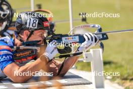 24.08.2023, Brezno-Osrblie, Slovakia (SVK): Martin Cienik (SVK) - IBU Summer Biathlon World Championships, super sprint junior men, Brezno-Osrblie (SVK). www.nordicfocus.com. © Manzoni/NordicFocus. Every downloaded picture is fee-liable.