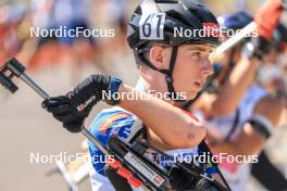 24.08.2023, Brezno-Osrblie, Slovakia (SVK): Markus Sklenarik (SVK) - IBU Summer Biathlon World Championships, super sprint junior men, Brezno-Osrblie (SVK). www.nordicfocus.com. © Manzoni/NordicFocus. Every downloaded picture is fee-liable.