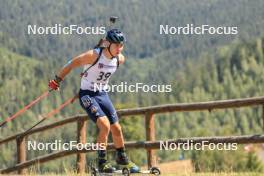 24.08.2023, Brezno-Osrblie, Slovakia (SVK): Bohdan Borkovskyi (UKR) - IBU Summer Biathlon World Championships, super sprint junior men, Brezno-Osrblie (SVK). www.nordicfocus.com. © Manzoni/NordicFocus. Every downloaded picture is fee-liable.