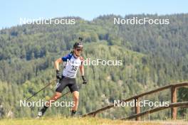 24.08.2023, Brezno-Osrblie, Slovakia (SVK): Bruno Melicher (SVK) - IBU Summer Biathlon World Championships, super sprint junior men, Brezno-Osrblie (SVK). www.nordicfocus.com. © Manzoni/NordicFocus. Every downloaded picture is fee-liable.