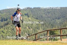 24.08.2023, Brezno-Osrblie, Slovakia (SVK): Markus Sklenarik (SVK) - IBU Summer Biathlon World Championships, super sprint junior men, Brezno-Osrblie (SVK). www.nordicfocus.com. © Manzoni/NordicFocus. Every downloaded picture is fee-liable.