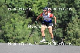 24.08.2023, Brezno-Osrblie, Slovakia (SVK): Anna Nedza-Kubiniec (POL) - IBU Summer Biathlon World Championships, super sprint junior women, Brezno-Osrblie (SVK). www.nordicfocus.com. © Manzoni/NordicFocus. Every downloaded picture is fee-liable.