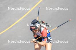 24.08.2023, Brezno-Osrblie, Slovakia (SVK): Alzbeta Gargulakova (SVK) - IBU Summer Biathlon World Championships, super sprint junior women, Brezno-Osrblie (SVK). www.nordicfocus.com. © Manzoni/NordicFocus. Every downloaded picture is fee-liable.