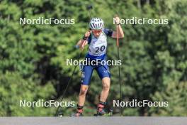 24.08.2023, Brezno-Osrblie, Slovakia (SVK): Oleksandra Merkushyna (UKR) - IBU Summer Biathlon World Championships, super sprint junior women, Brezno-Osrblie (SVK). www.nordicfocus.com. © Manzoni/NordicFocus. Every downloaded picture is fee-liable.