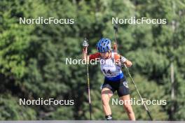 24.08.2023, Brezno-Osrblie, Slovakia (SVK): Svatava Mikyskova (CZE) - IBU Summer Biathlon World Championships, super sprint junior women, Brezno-Osrblie (SVK). www.nordicfocus.com. © Manzoni/NordicFocus. Every downloaded picture is fee-liable.