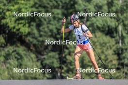 24.08.2023, Brezno-Osrblie, Slovakia (SVK): Arina Rusu (MDA) - IBU Summer Biathlon World Championships, super sprint junior women, Brezno-Osrblie (SVK). www.nordicfocus.com. © Manzoni/NordicFocus. Every downloaded picture is fee-liable.