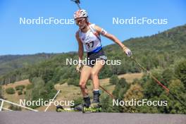 24.08.2023, Brezno-Osrblie, Slovakia (SVK): Barbara Skrobiszewska (POL) - IBU Summer Biathlon World Championships, super sprint junior women, Brezno-Osrblie (SVK). www.nordicfocus.com. © Manzoni/NordicFocus. Every downloaded picture is fee-liable.