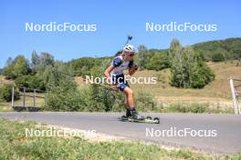 24.08.2023, Brezno-Osrblie, Slovakia (SVK): Olena Horodna (UKR) - IBU Summer Biathlon World Championships, super sprint junior women, Brezno-Osrblie (SVK). www.nordicfocus.com. © Manzoni/NordicFocus. Every downloaded picture is fee-liable.