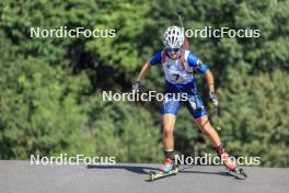 24.08.2023, Brezno-Osrblie, Slovakia (SVK): Konstantina Charalampidou (GRE) - IBU Summer Biathlon World Championships, super sprint junior women, Brezno-Osrblie (SVK). www.nordicfocus.com. © Manzoni/NordicFocus. Every downloaded picture is fee-liable.