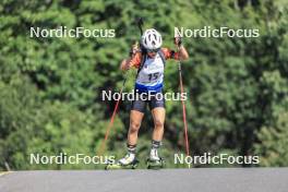 24.08.2023, Brezno-Osrblie, Slovakia (SVK): Mihaela Danoska (MKD) - IBU Summer Biathlon World Championships, super sprint junior women, Brezno-Osrblie (SVK). www.nordicfocus.com. © Manzoni/NordicFocus. Every downloaded picture is fee-liable.